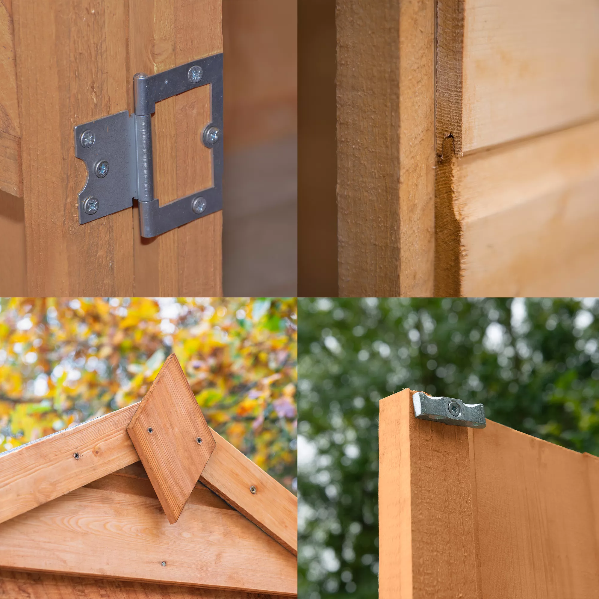 Forest Garden 6x4 Apex Dip Treated Shiplap Wooden Shed With Floor 6 Forest Garden 6x4 Apex Dip Treated Shiplap Wooden Shed With Floor - Image 4