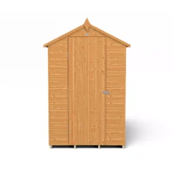 Forest Garden 6x4 Ft Apex Shiplap Wooden Shed With Floor -Gardens and Outdoor forest garden 6x4 ft apex shiplap wooden shed with floor5013053178669 04c bq