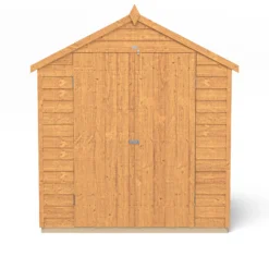 Forest Garden 6x4 Ft Apex Wooden 2 Door Shed With Floor -Gardens and Outdoor forest garden 6x4 ft apex wooden 2 door shed with floor5013053177297 02c bq