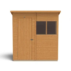 Forest Garden 6x4 Ft Pent Shiplap Wooden 2 Windows Shed With Floor - Assembly Service Included -Gardens and Outdoor forest garden 6x4 ft pent shiplap wooden 2 windows shed with floor assembly service included5013053178881 01c bq