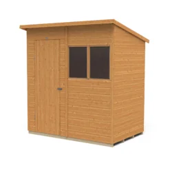 Forest Garden 6x4 Ft Pent Shiplap Wooden 2 Windows Shed With Floor (Base Included) 24 Forest Garden 6x4 Ft Pent Shiplap Wooden 2 Windows Shed With Floor (Base Included) -Gardens and Outdoor forest garden 6x4 ft pent shiplap wooden 2 windows shed with floor base included 5013053178898 02c bq