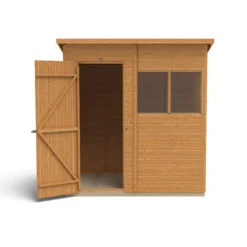 Forest Garden 6x4 Ft Pent Shiplap Wooden 2 Windows Shed With Floor (Base Included) 27 Forest Garden 6x4 Ft Pent Shiplap Wooden 2 Windows Shed With Floor (Base Included) -Gardens and Outdoor forest garden 6x4 ft pent shiplap wooden 2 windows shed with floor base included 5013053178898 05c bq
