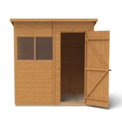 Forest Garden 6x4 Ft Pent Shiplap Wooden 2 Windows Shed With Floor (Base Included) 28 Forest Garden 6x4 Ft Pent Shiplap Wooden 2 Windows Shed With Floor (Base Included) -Gardens and Outdoor forest garden 6x4 ft pent shiplap wooden 2 windows shed with floor base included 5013053178898 06c bq