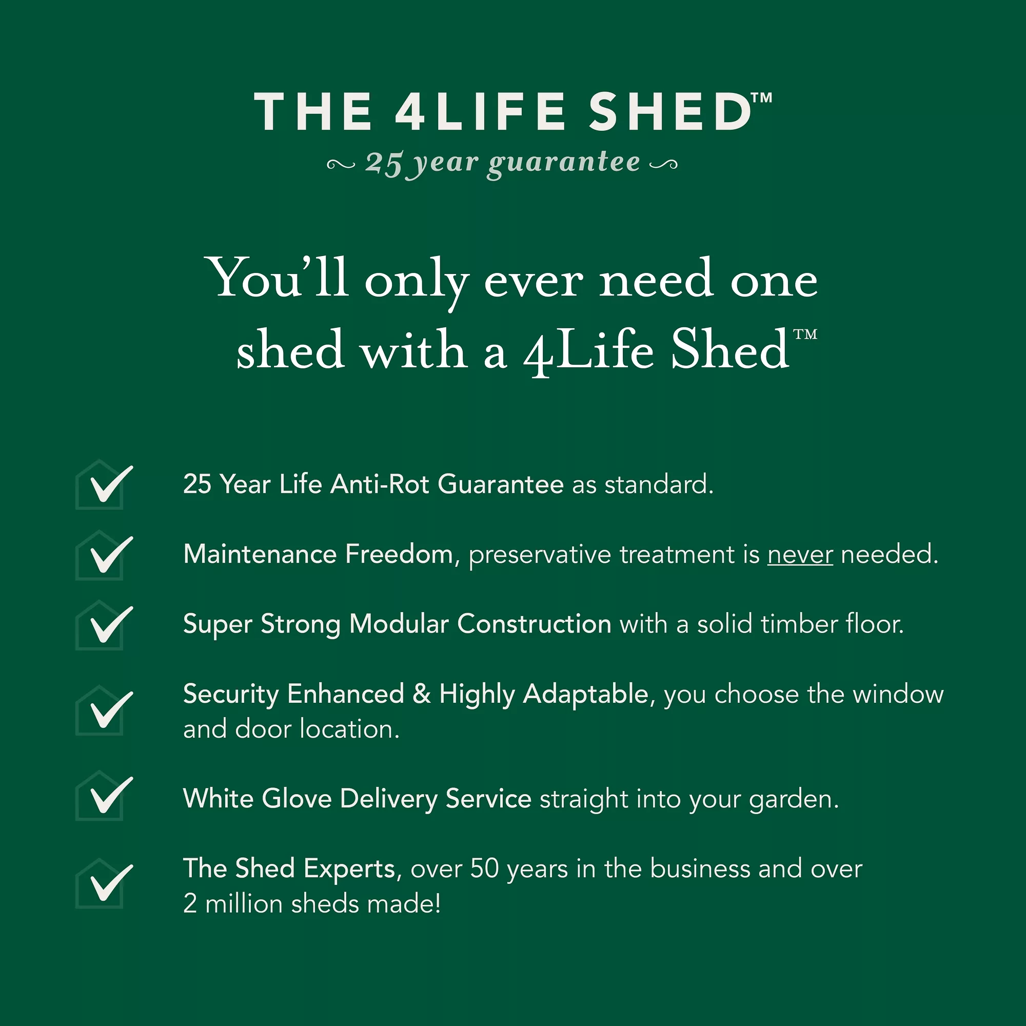 Forest Garden 6x4 Ft Reverse Apex Overlap Wooden Shed With Floor (Base Included) - Assembly Service Included 7 Forest Garden 6x4 Ft Reverse Apex Overlap Wooden Shed With Floor (Base Included) - Assembly Service Included - Image 5