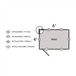 Forest Garden 6x4 Pent Dip Treated Shiplap Wooden Shed With Floor - Assembly Service Included -Gardens and Outdoor forest garden 6x4 pent dip treated shiplap wooden shed with floor assembly service included5013053193907 01i