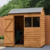 Forest Garden 6x4 Reverse Apex Dip Treated Overlap Wooden Shed With Floor -Gardens and Outdoor forest garden 6x4 reverse apex dip treated overlap wooden shed with floor5013053178102 01i bq