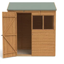 Forest Garden 6X4 Reverse Apex Dip Treated Shiplap Shed With Floor - Assembly Service Included -Gardens and Outdoor forest garden 6x4 reverse apex dip treated shiplap shed with floor assembly service included5013053182772 05c bq