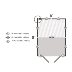 Forest Garden 6x8 Apex Dip Treated Shiplap Wooden Shed With Floor (Base Included) - Assembly Service Included -Gardens and Outdoor forest garden 6x8 apex dip treated shiplap wooden shed with floor base included assembly service included5013053194102 01i
