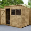 Forest Garden 7x5 Pent Pressure Treated Overlap Wooden Shed With Floor - Assembly Service Included 2 Forest Garden 7x5 Pent Pressure Treated Overlap Wooden Shed With Floor - Assembly Service Included -Gardens and Outdoor forest garden 7x5 pent pressure treated overlap wooden shed with floor assembly service included5013053178492 01i bq