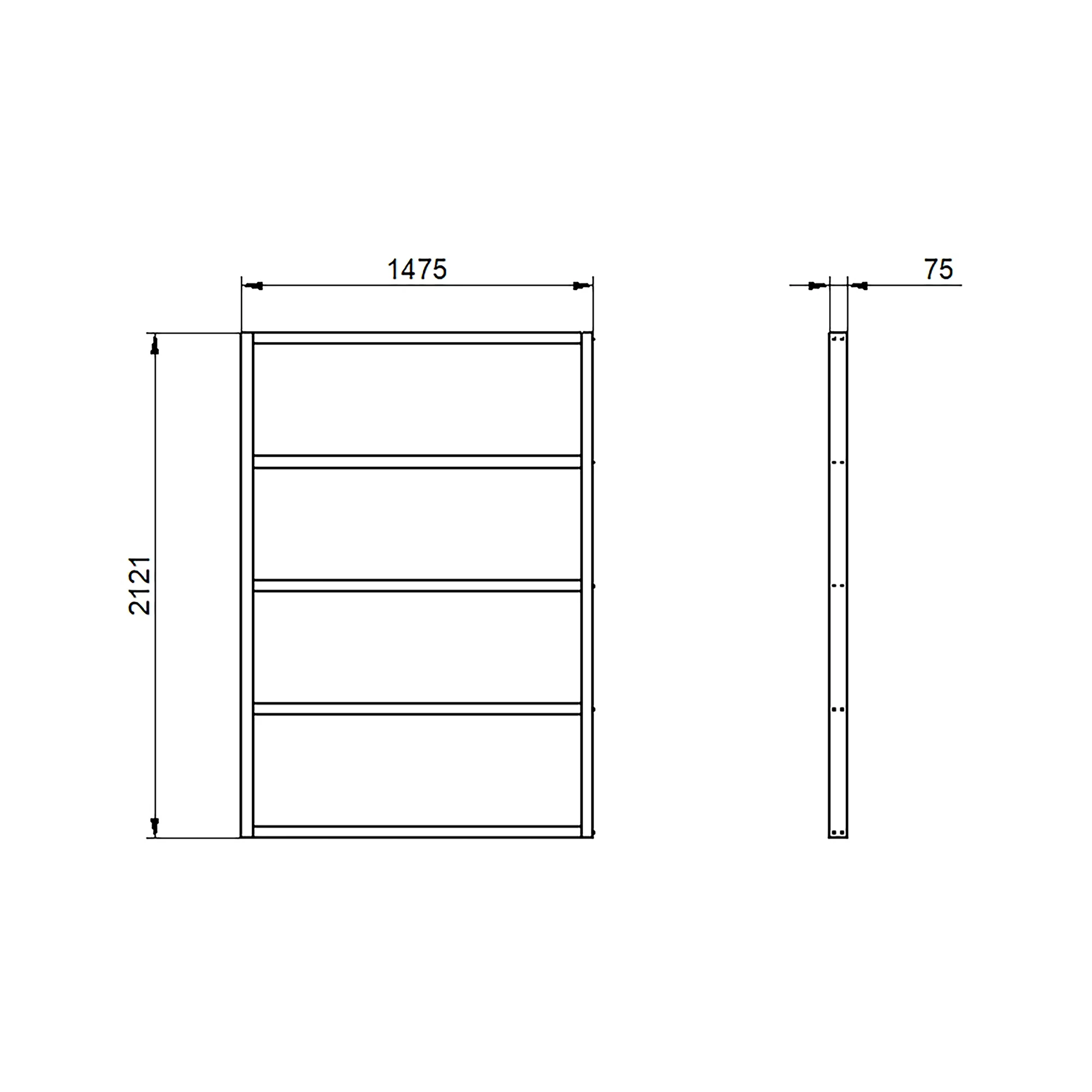 Forest Garden 7x5 Timber Shed Base (L) 147cm X (W) 0.21cm 4 Forest Garden 7x5 Timber Shed Base (L) 147cm X (W) 0.21cm - Image 2