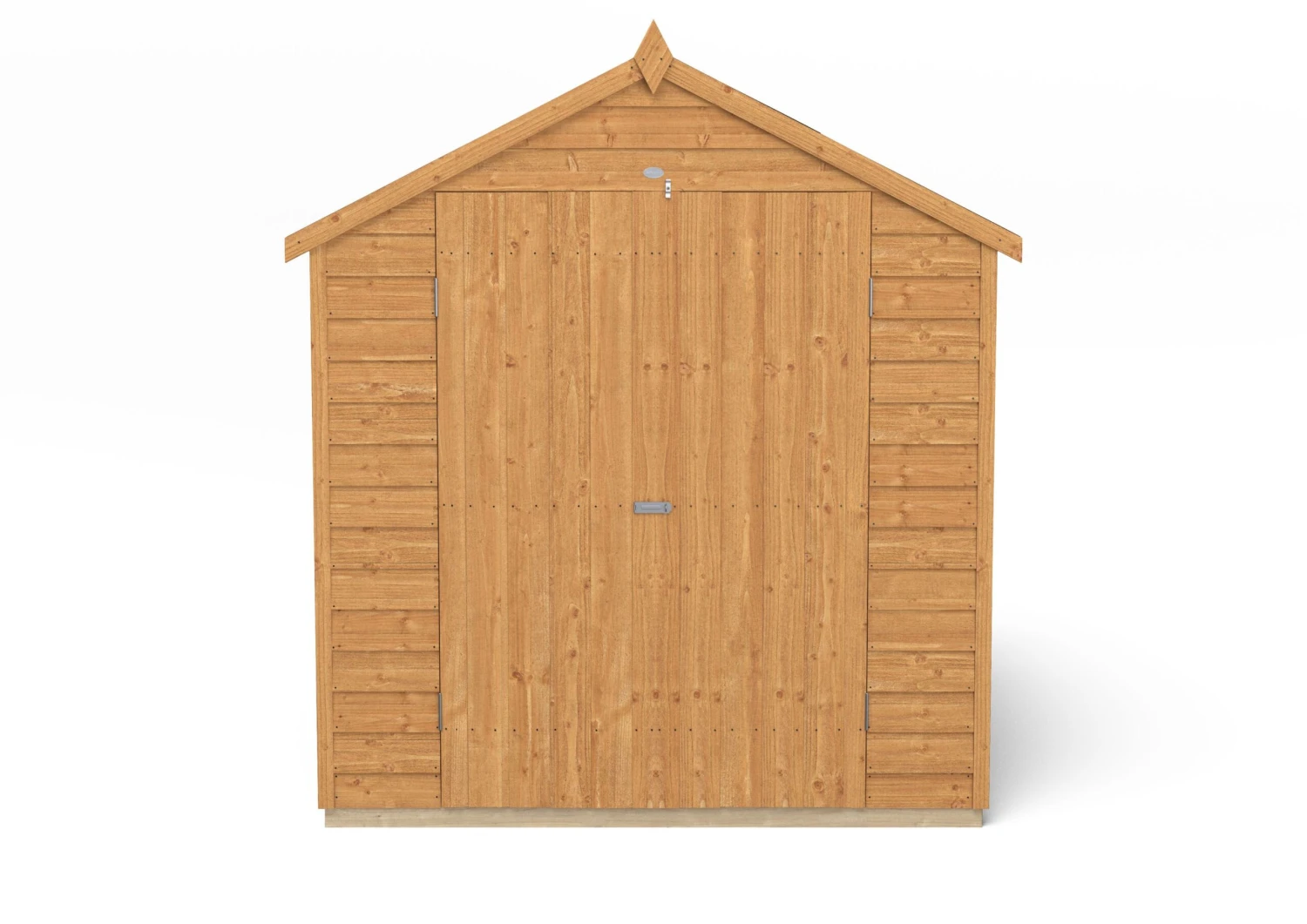 Forest Garden 8x6 Apex Dip Treated Overlap Wooden Shed With Floor - Assembly Service Included 5 Forest Garden 8x6 Apex Dip Treated Overlap Wooden Shed With Floor - Assembly Service Included - Image 3