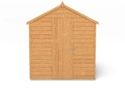 Forest Garden 8x6 Apex Dip Treated Overlap Wooden Shed With Floor -Gardens and Outdoor forest garden 8x6 apex dip treated overlap wooden shed with floor5013053177341 02c bq