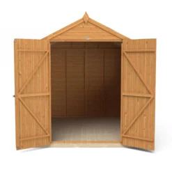 Forest Garden 8x6 Ft Apex Shiplap Wooden 2 Door 2 Windows Shed With Floor (Base Included) - Assembly Service Included -Gardens and Outdoor forest garden 8x6 ft apex shiplap wooden 2 door 2 windows shed with floor base included assembly service included5013053178799 05c bq