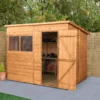 Forest Garden 8x6 Ft Pent Shiplap Wooden 2 Windows Shed With Floor - Assembly Service Included -Gardens and Outdoor forest garden 8x6 ft pent shiplap wooden 2 windows shed with floor assembly service included5013053182765 01i bq
