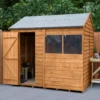 Forest Garden 8x6 Reverse Apex Dip Treated Overlap Wooden Shed With Floor (Base Included) -Gardens and Outdoor forest garden 8x6 reverse apex dip treated overlap wooden shed with floor base included 5013053178225 01i bq