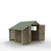 Forest Garden Apex Overlap Timber Shed - Assembly Service Included -Gardens and Outdoor forest garden apex overlap timber shed assembly service included5013053190845 01c