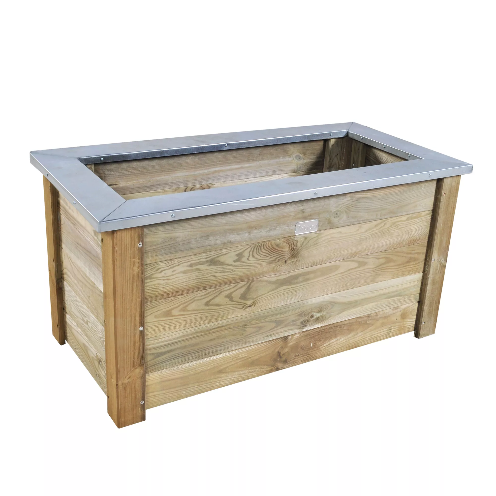 Forest Garden Cambridge Wooden Rectangular Planter 3 Forest Garden Cambridge Wooden Rectangular Planter
