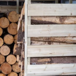 Forest Garden Corner Timber 4x4 Ft Log Store 12 Forest Garden Corner Timber 4x4 Ft Log Store -Gardens and Outdoor forest garden corner timber 4x4 ft log store5013053190005 04i