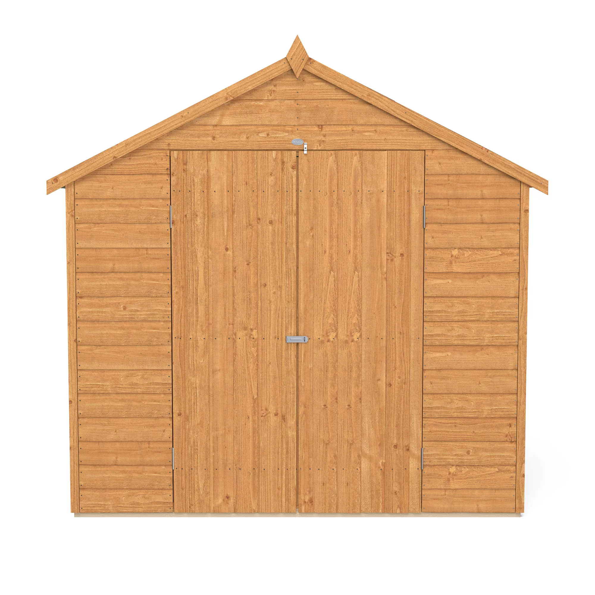 Forest Garden Delamere 7x5 Ft Apex Shiplap Wooden 2 Door Shed With Floor 7 Forest Garden Delamere 7x5 Ft Apex Shiplap Wooden 2 Door Shed With Floor - Image 5