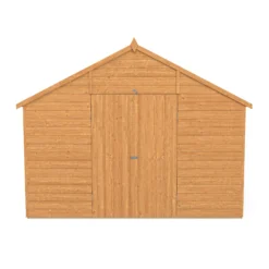 Forest Garden Delamere Range 10x10 Ft Apex Shiplap Wooden 2 Door 4 Windows Shed With Floor -Gardens and Outdoor forest garden delamere range 10x10 ft apex shiplap wooden 2 door 4 windows shed with floor5013053182703 05c