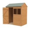 Forest Garden Delamere Range 6x4 Ft Reverse Apex Shiplap Wooden 2 Windows Shed With Floor -Gardens and Outdoor forest garden delamere range 6x4 ft reverse apex shiplap wooden 2 windows shed with floor5013053182697 01c