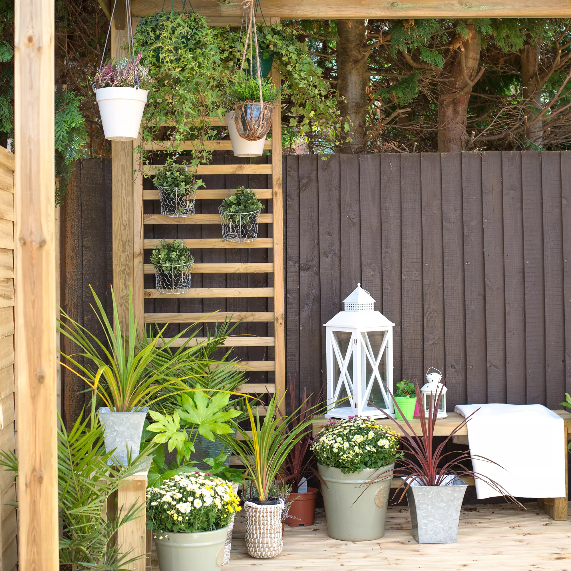 Forest Garden Dining Rectangular Pergola, (H)2400mm (W)3040mm 9 Forest Garden Dining Rectangular Pergola, (H)2400mm (W)3040mm - Image 7