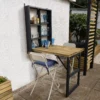 Forest Garden Fold Down Timber Garden Bar (Base Not Required) -Gardens and Outdoor forest garden fold down timber garden bar base not required 5013053192276 02i