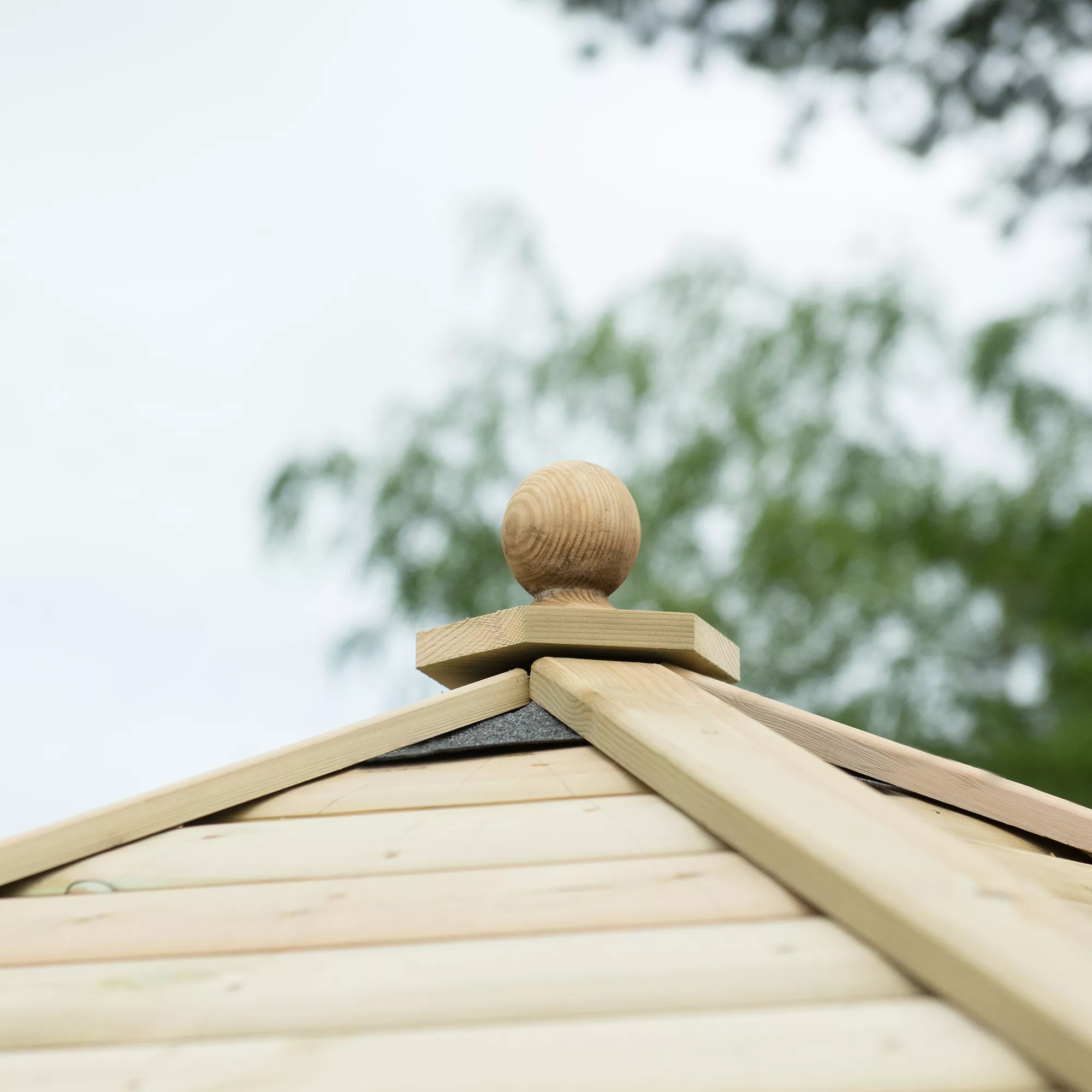 Forest Garden Furnished Hexagonal Gazebo, (W)3.3m (D)2.84m 10 Forest Garden Furnished Hexagonal Gazebo, (W)3.3m (D)2.84m - Image 8