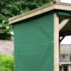 Forest Garden Green Rectangular Side Curtain, (W)5.1m - Assembly Not Required -Gardens and Outdoor forest garden green rectangular side curtain w 5 1m assembly not required5013053163870 01i bq