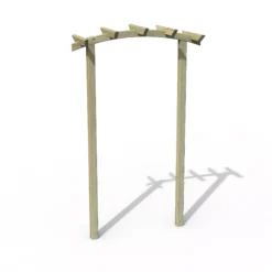 Forest Garden Hanbury Dome Top European Softwood Arch (H) 218.3cm X (W) 134cm -Gardens and Outdoor forest garden hanbury dome top european softwood arch h 218 3cm x w 134cm5013053190142 01c
