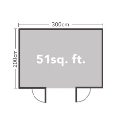 Forest Garden Harwood 3x2 Toughened Glass Pent Loglap Solid Wood Cabin With Double Door -Gardens and Outdoor forest garden harwood 3x2 toughened glass pent loglap solid wood cabin with double door5013053181300 02t bq