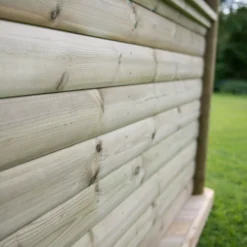 Forest Garden Hexagonal Gazebo, (W)3.78m (D)3.27m -Gardens and Outdoor forest garden hexagonal gazebo w 3 78m d 3 27m5013053163382 07i