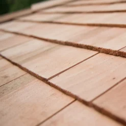 Forest Garden Hexagonal Gazebo With Cedar Roof, (W)4.26m (D)3.69m -Gardens and Outdoor forest garden hexagonal gazebo with cedar roof w 4 26m d 3 69m5013053163405 05i