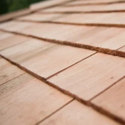 Forest Garden Hexagonal Gazebo With Cedar Roof, (W)4.9m (D)4.24m -Gardens and Outdoor forest garden hexagonal gazebo with cedar roof w 4 9m d 4 24m5013053163436 07i