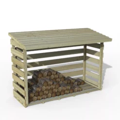 Forest Garden Large Timber 6x3 Ft Pent Log Store 9 Forest Garden Large Timber 6x3 Ft Pent Log Store -Gardens and Outdoor forest garden large timber 6x3 ft pent log store5013053189924 03c