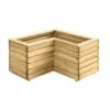 Forest Garden Linear Corner Natural Timber Wooden Rectangular Planter -Gardens and Outdoor forest garden linear corner natural timber wooden rectangular planter5013053184981 01c bq