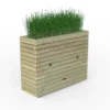 Forest Garden Linear Natural Timber Rectangular Planter (H) 91.1cm X (W) 120cm -Gardens and Outdoor forest garden linear natural timber rectangular planter h 91 1cm x w 120cm5013053190241 01c