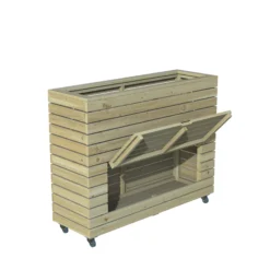 Forest Garden Linear Natural Timber Rectangular Planter (H) 97.2cm X (W) 120cm 9 Forest Garden Linear Natural Timber Rectangular Planter (H) 97.2cm X (W) 120cm -Gardens and Outdoor forest garden linear natural timber rectangular planter h 97 2cm x w 120cm5013053190425 02c
