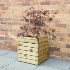 Forest Garden Linear Wooden Rectangular Planter 12 Forest Garden Linear Wooden Rectangular Planter -Gardens and Outdoor forest garden linear wooden rectangular planter5013053160299 01i bq