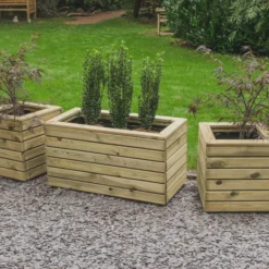 Forest Garden Linear Wooden Rectangular Planter 15 Forest Garden Linear Wooden Rectangular Planter -Gardens and Outdoor forest garden linear wooden rectangular planter5013053160299 04i bq