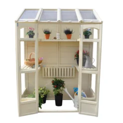 Forest Garden Natural Timber 5x2 Greenhouse -Gardens and Outdoor forest garden natural timber 5x2 greenhouse5013053176375 03c