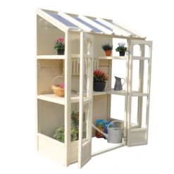 Forest Garden Natural Timber 5x2 Greenhouse -Gardens and Outdoor forest garden natural timber 5x2 greenhouse5013053176375 04c