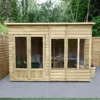 Forest Garden Oakley 10x6 Pent Overlap Solid Wood Summer House With Double Door - Assembly Service Included 2 Forest Garden Oakley 10x6 Pent Overlap Solid Wood Summer House With Double Door - Assembly Service Included -Gardens and Outdoor forest garden oakley 10x6 pent overlap solid wood summer house with double door assembly service included5013053188682 01i bq