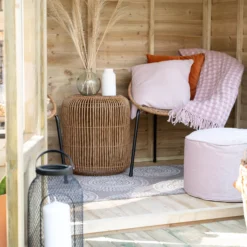 Forest Garden Oakley 7x7 Apex Overlap Solid Wood Summer House With Double Door -Gardens and Outdoor forest garden oakley 7x7 apex overlap solid wood summer house with double door5013053188644 36c bq