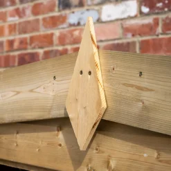 Forest Garden Overlap Timber 6x5 Ft Apex Log Store -Gardens and Outdoor forest garden overlap timber 6x5 ft apex log store5013053189962 08i