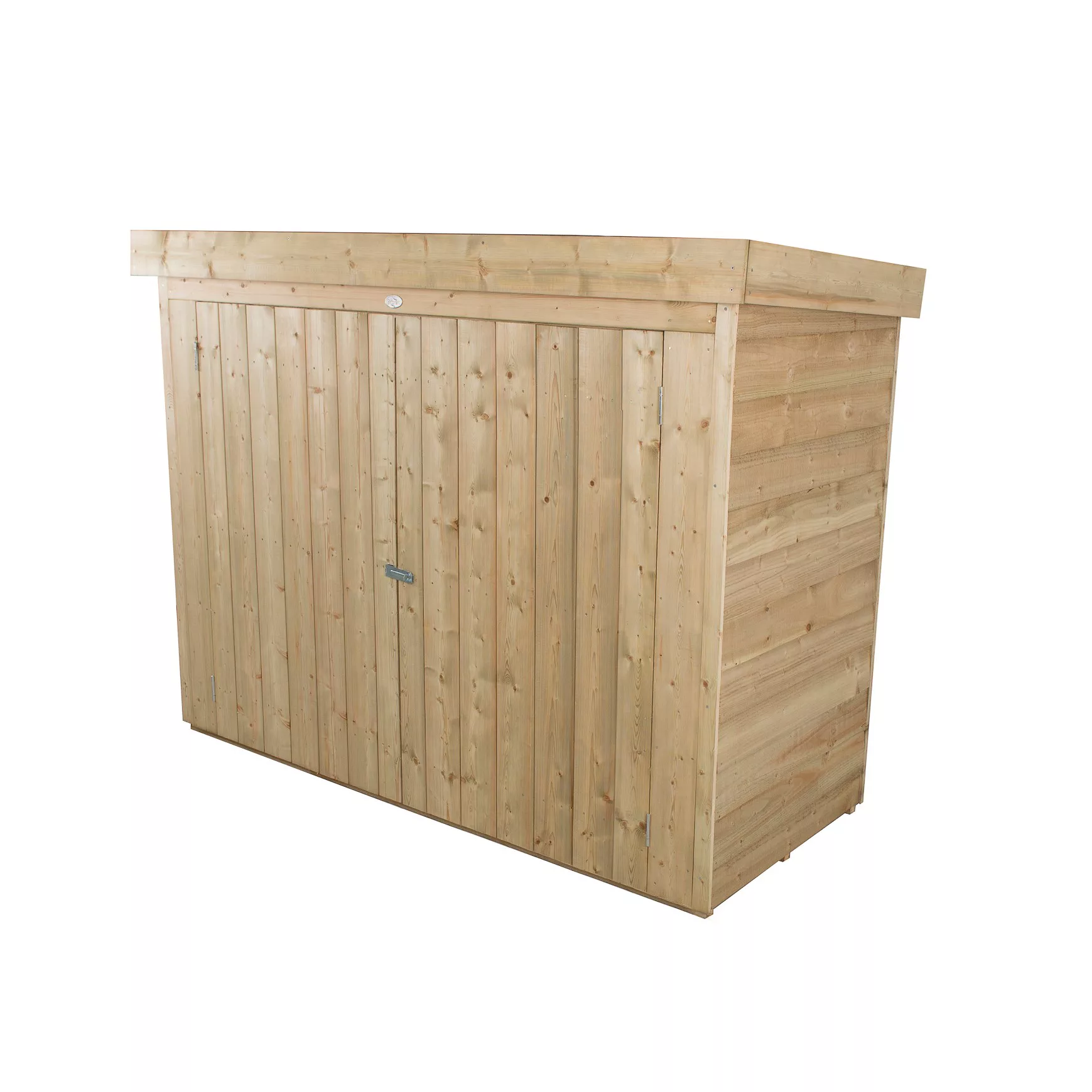 Forest Garden Overlap Wooden 6x3 Pent Garden Storage 3 Forest Garden Overlap Wooden 6x3 Pent Garden Storage