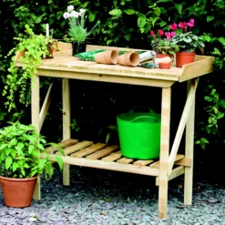 Forest Garden Potting Bench -Gardens and Outdoor forest garden potting bench5013053133569 03c