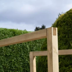 Forest Garden Sleeper European Softwood Arch (H) 240cm X (W) 160cm Set Of 3 -Gardens and Outdoor forest garden sleeper european softwood arch h 240cm x w 160cm set of 35013053190081 03i