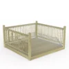 Forest Garden Softwood Decking Kit, X3 Balustrade (L) 1.31m X (W) 2.46m 2 Forest Garden Softwood Decking Kit, X3 Balustrade (L) 1.31m X (W) 2.46m -Gardens and Outdoor forest garden softwood decking kit x3 balustrade l 1 31m x w 2 46m5013053192337 01c