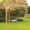 Forest Garden Square Pergola, (H)2800mm (W)3600mm -Gardens and Outdoor forest garden square pergola h 2800mm w 3600mm5013053132272 01i bq